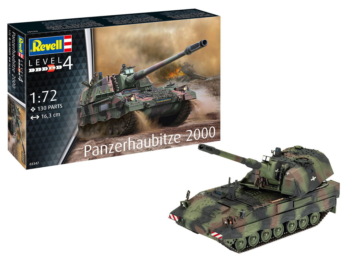 Panzerhaubitze 2000 1:72 Ревелл 03347 Revell
Panzerhaubitze 2000 1:72 Ревелл 03347 Revell
