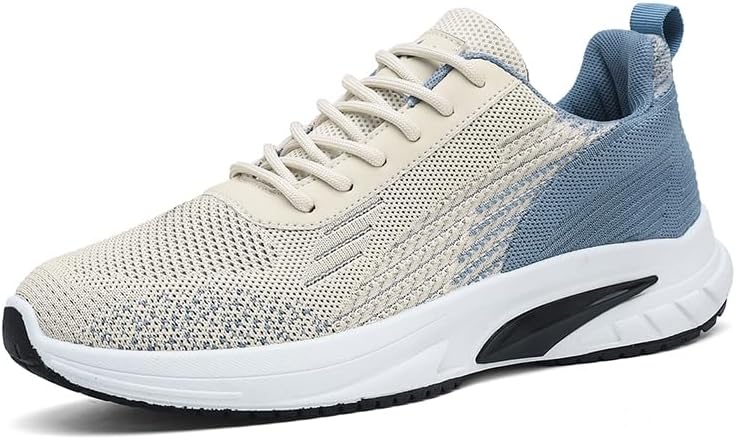 Мужские спортивные кроссовки с круглым носком, толстой подошвой, противоскользящей, легкие, с дышащей сеткой, на шнуровке, модные повседневные обувь, подходящие для бега, ходьбы и игры в мяч Igzbibg, синий
Мужские спортивные кроссовки с круглым носком, толстой подошвой, противоскользящей, легкие, с дышащей сеткой, на шнуровке, модные повседневные обувь, подходящие для бега, ходьбы и игры в мяч Igzbibg, синий