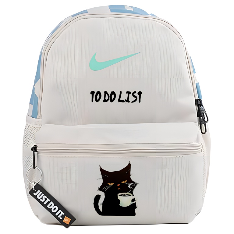 Nike Тканевый рюкзак женский серо-белый, Cat
Nike Тканевый рюкзак женский серо-белый, Cat