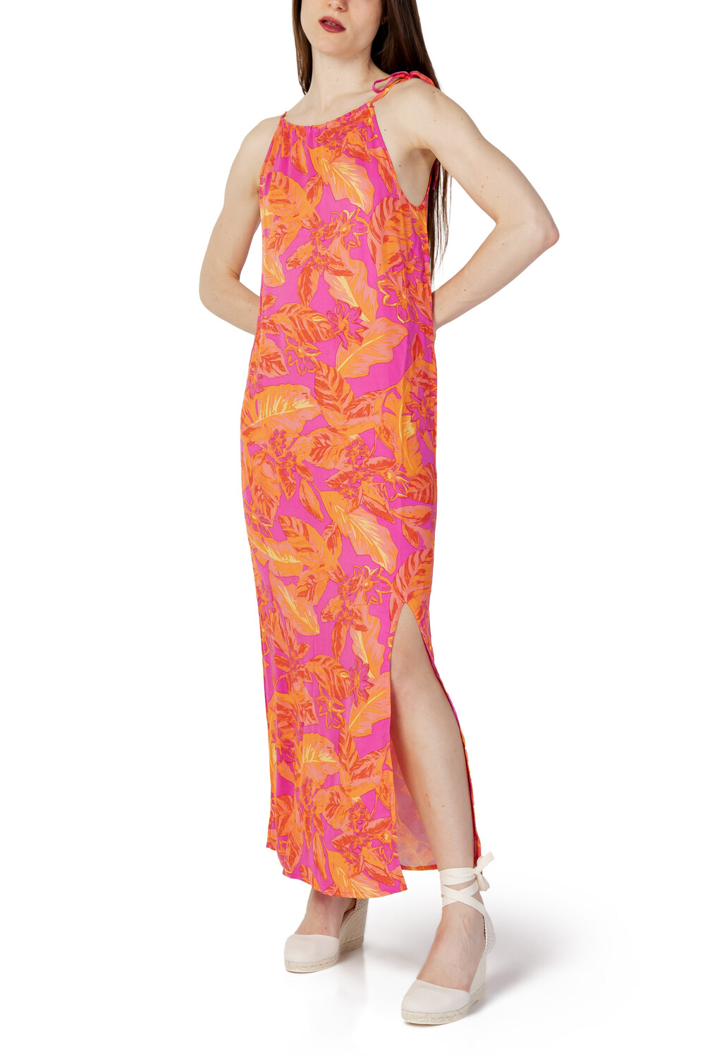 Платье ONLY с разрезом, оранжевый
Платье ONLY с разрезом, оранжевый