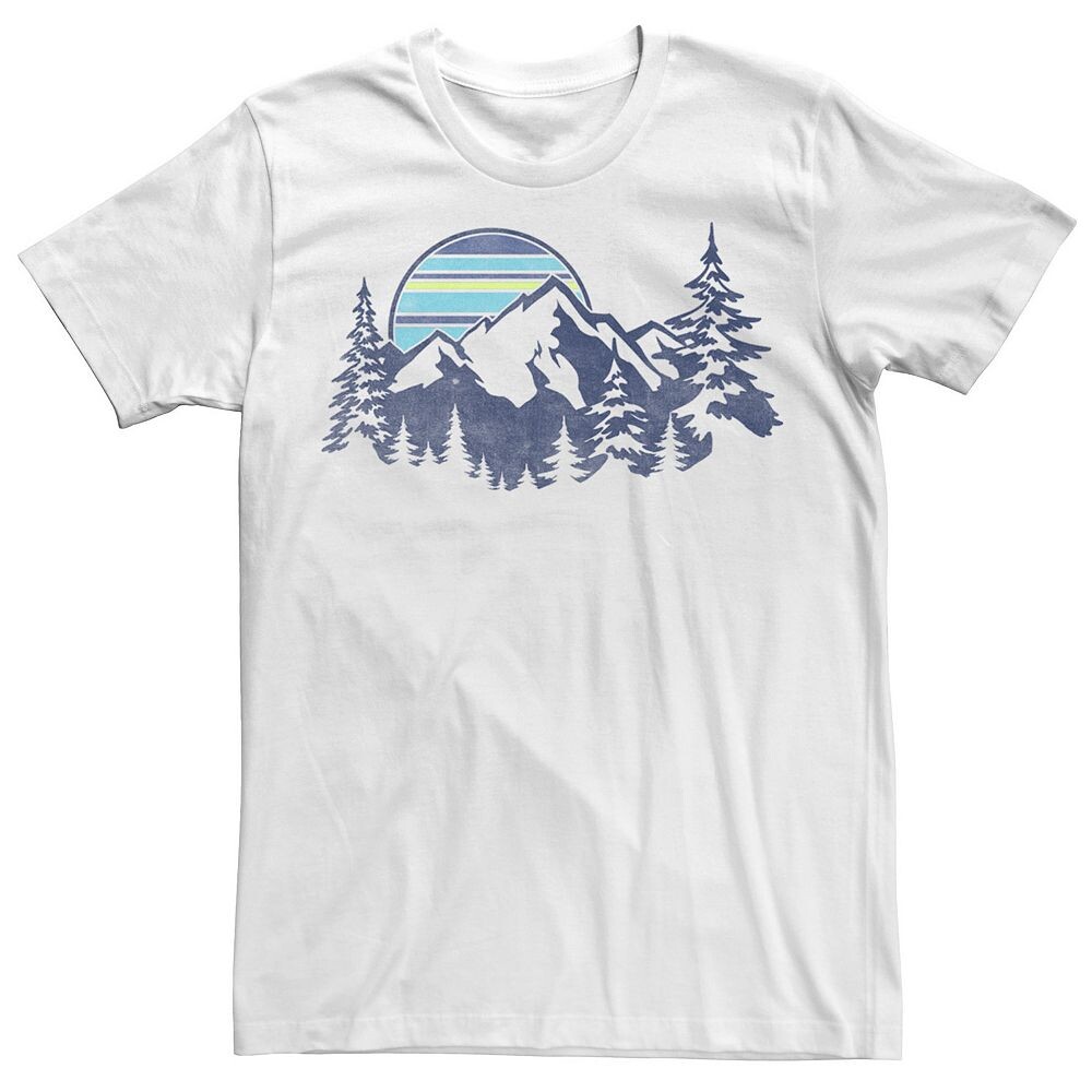 Мужская футболка в полоску Sunset Mountain Range Licensed Character, белый
Мужская футболка в полоску Sunset Mountain Range Licensed Character, белый