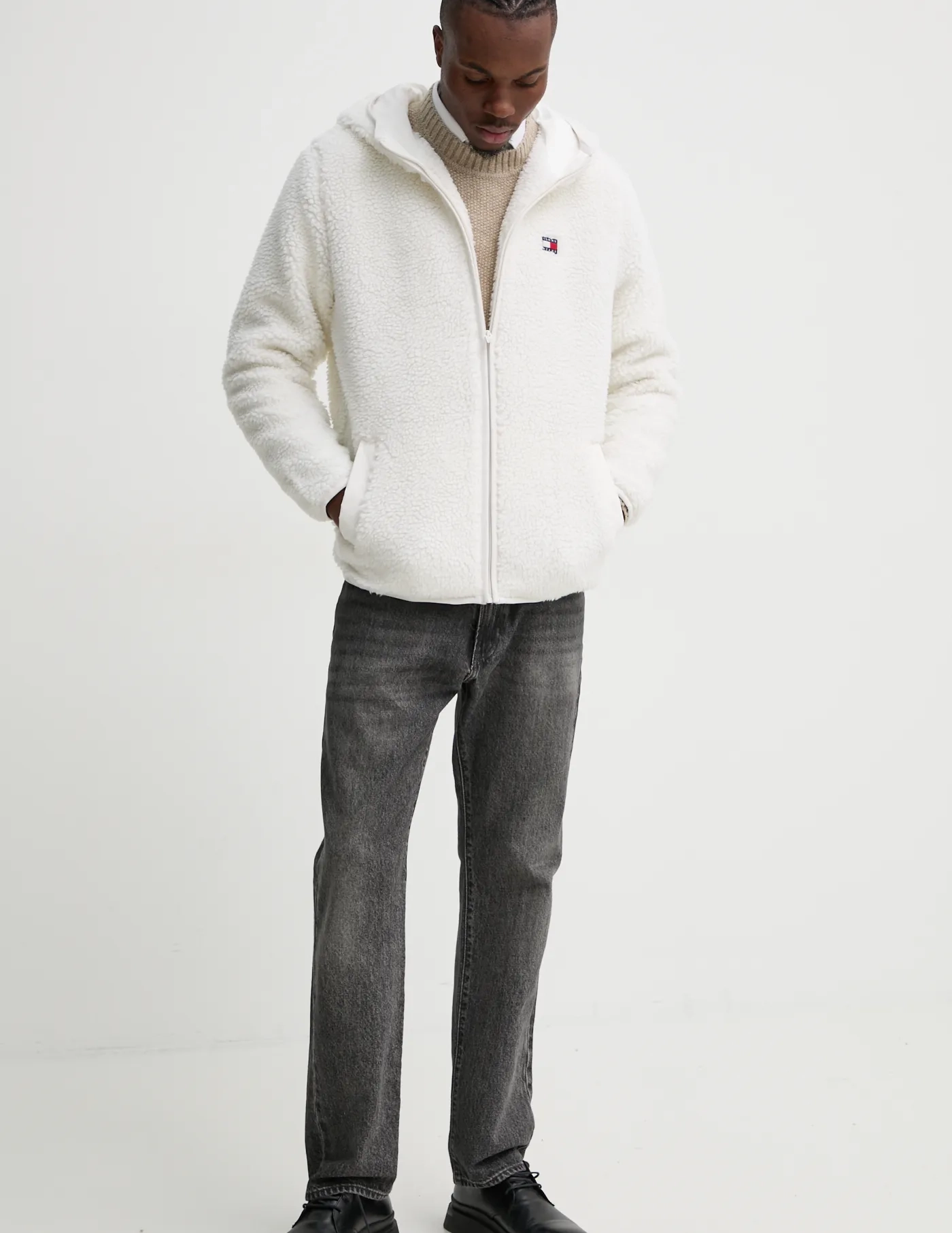 Флисовая толстовка Tommy Jeans, белый
Флисовая толстовка Tommy Jeans, белый