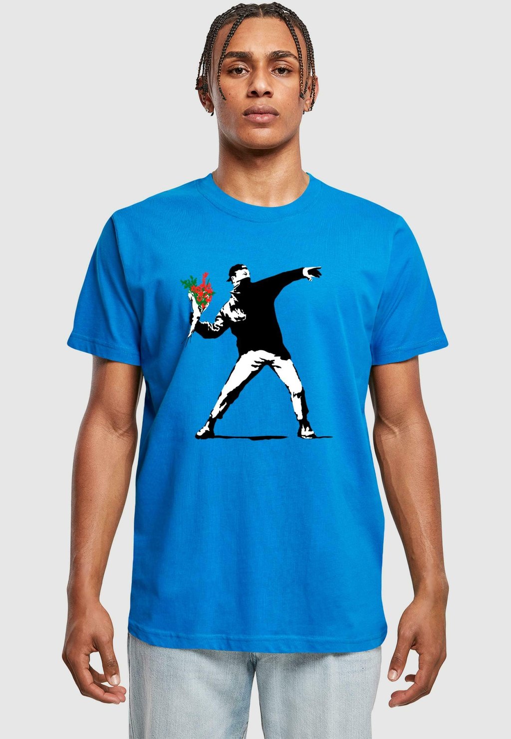 Футболка с принтом BANKSY - LOVE IS IN THE AIR Merchcode, синий
Футболка с принтом BANKSY - LOVE IS IN THE AIR Merchcode, синий