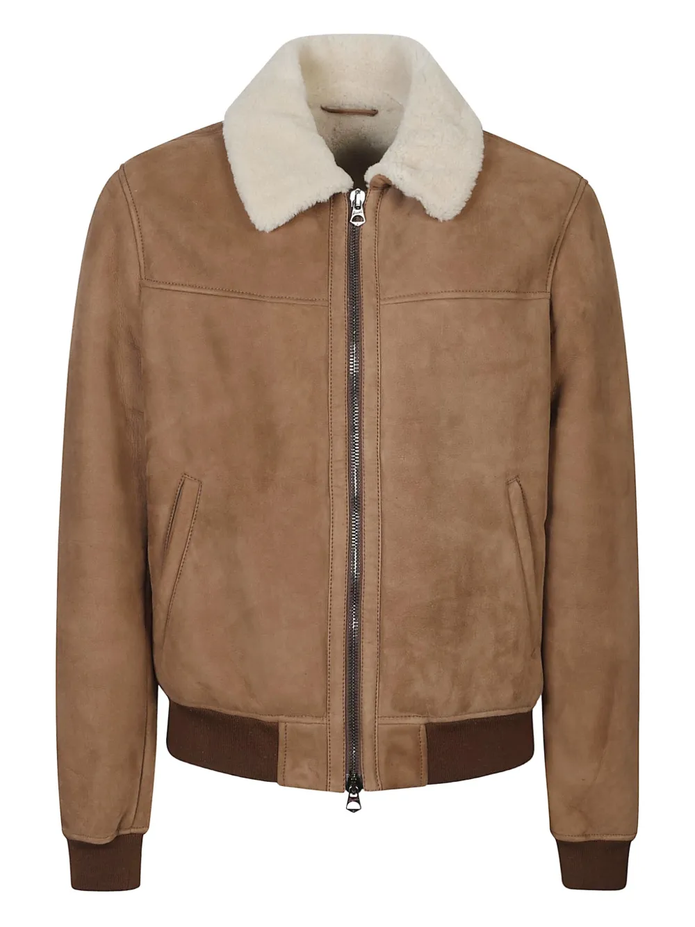 Кожаная куртка с воротником из овчины Stewart, нейтральный
Кожаная куртка с воротником из овчины Stewart, нейтральный