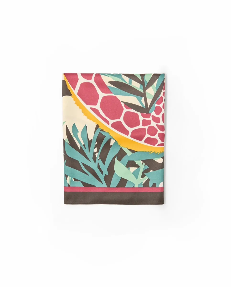 Бандана с принтом жирафов Sfera, оранжевый
Бандана с принтом жирафов Sfera, оранжевый