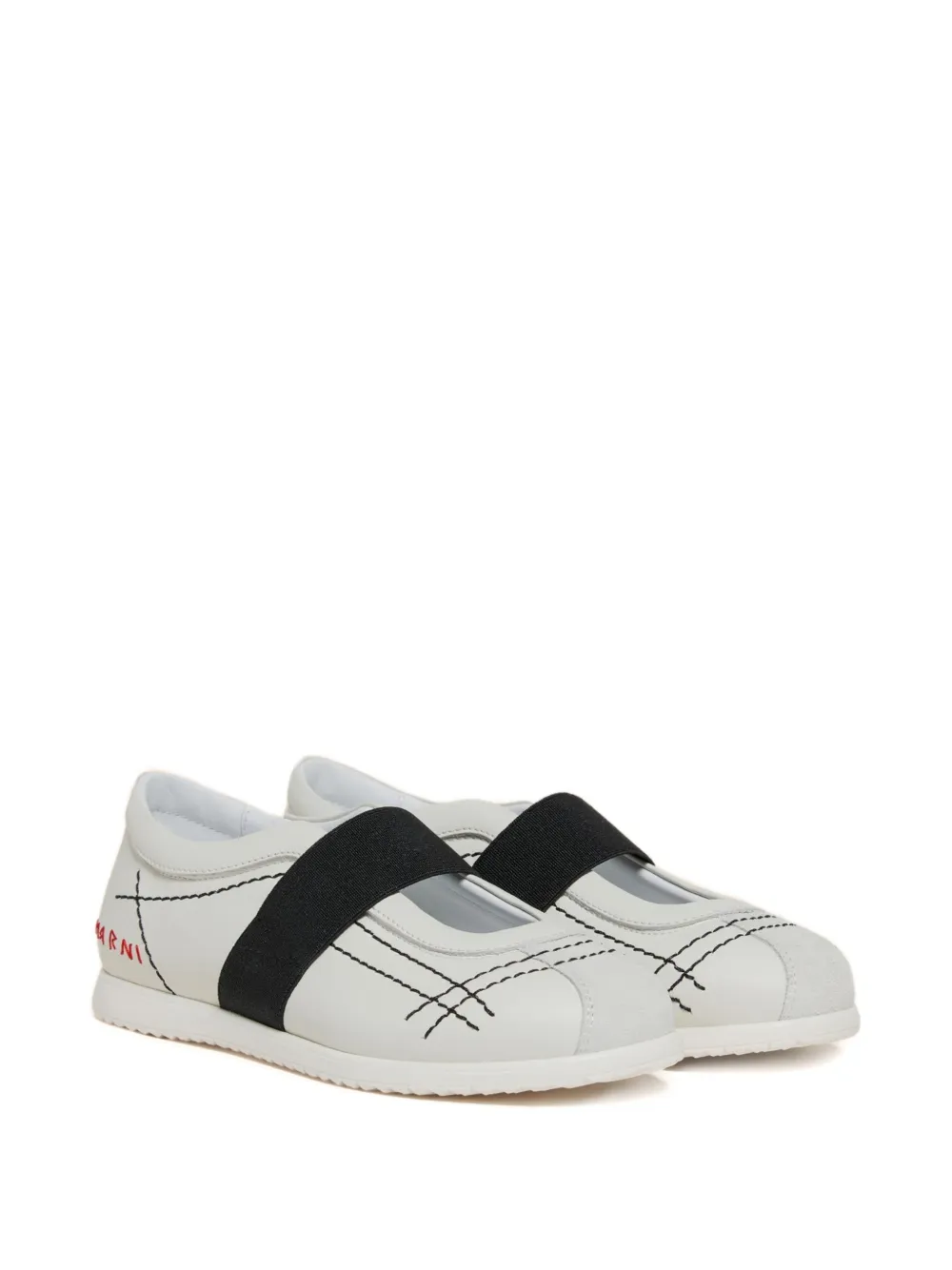 Кроссовки с прошивкой Marni Kids, серый
Кроссовки с прошивкой Marni Kids, серый