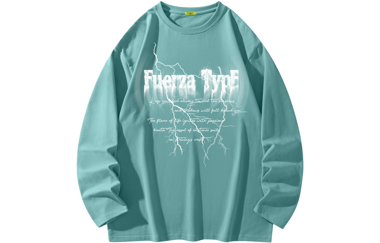 Футболка унисекс FUERZA, Azurite
Футболка унисекс FUERZA, Azurite