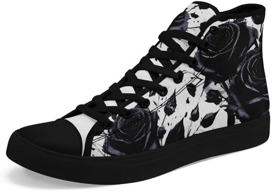 Высокие кеды AWSOLE с черепом из холщовой ткани для мужчин и женщин, шнуровка, модная унисекс, с рисунком пламени, повседневные плоские туфли, черные и белые
Высокие кеды AWSOLE с черепом из холщовой ткани для мужчин и женщин, шнуровка, модная унисекс, с рисунком пламени, повседневные плоские туфли, черные и белые