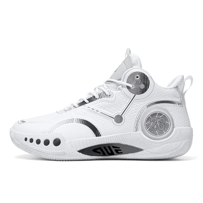 Prince McQueen Антискользящие износостойкие баскетбольные кроссовки Mid-Top Unisex - Кожаный верх Белый Серый, цвет Leather Upper White Gray
Prince McQueen Антискользящие износостойкие баскетбольные кроссовки Mid-Top Unisex - Кожаный верх Белый Серый, цвет Leather Upper White Gray