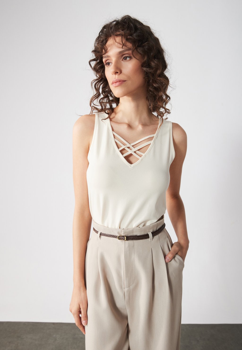 Топ Anna Field, бежевый
Топ Anna Field, бежевый