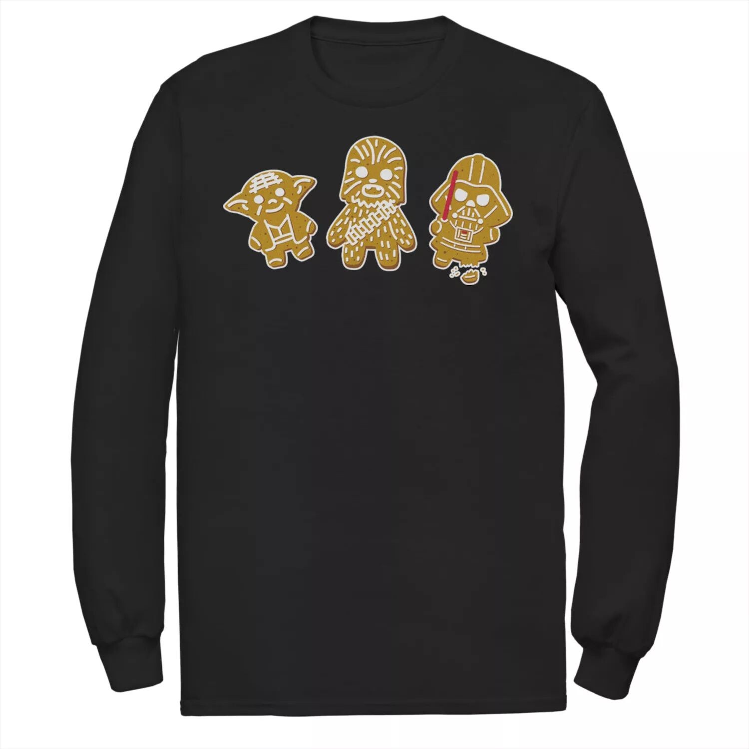 Мужская футболка с изображением пряничного портрета персонажа «Звездных войн» Star Wars
Мужская футболка с изображением пряничного портрета персонажа «Звездных войн» Star Wars