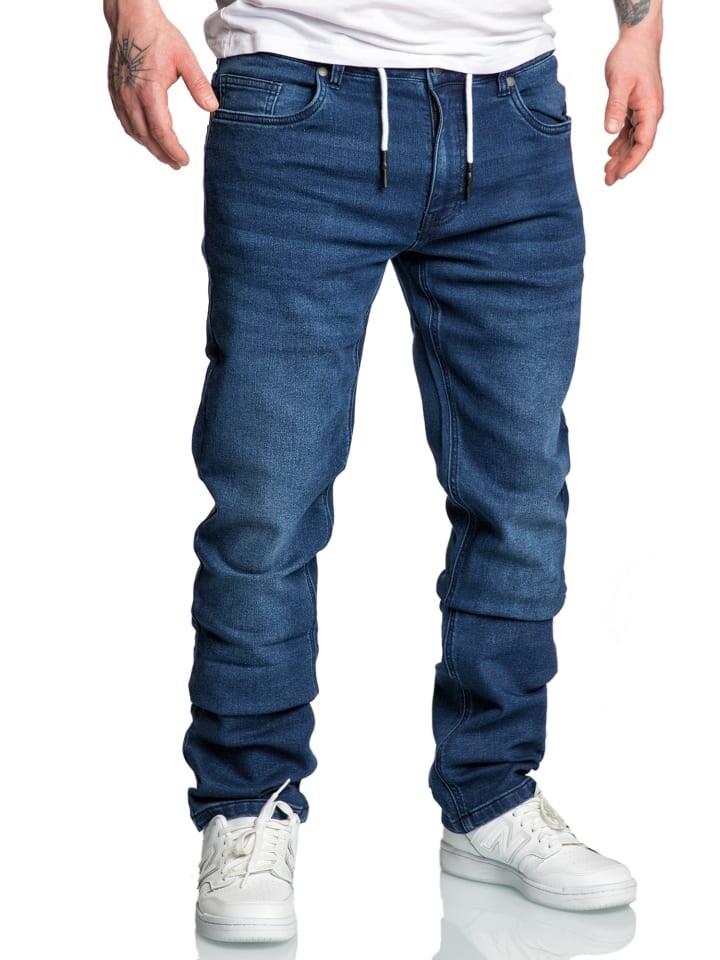 Джинсы Amaci&Sons, темно-синий
Джинсы Amaci&Sons, темно-синий