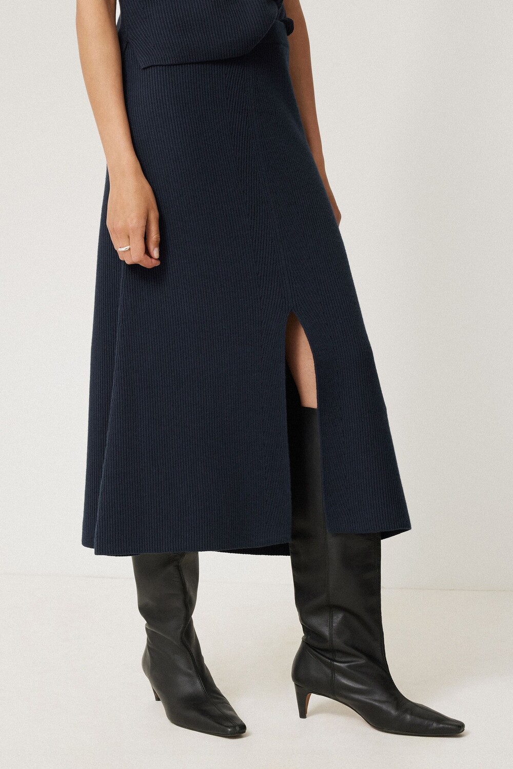 Юбка из трикотажной смеси хлопка Jigsaw, синий
Юбка из трикотажной смеси хлопка Jigsaw, синий