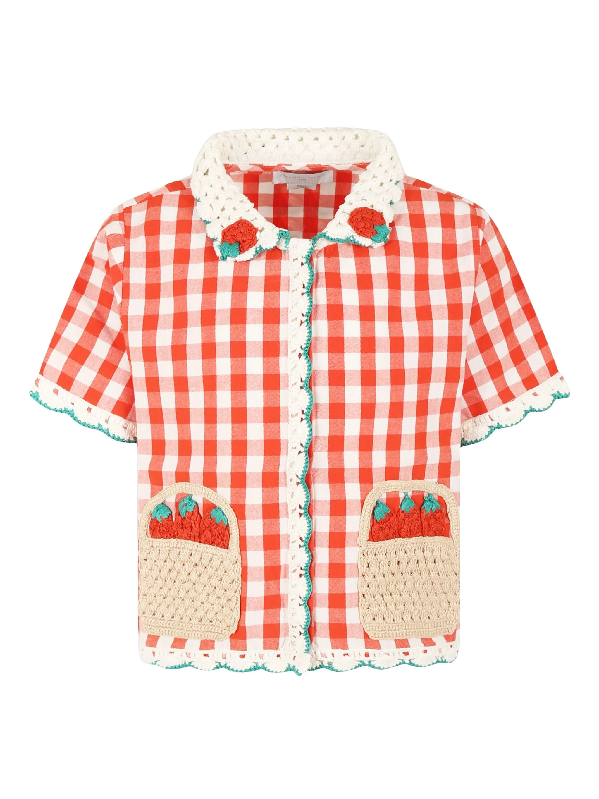 Рубашка на пуговицах Stella Mccartney Kids, красный
Рубашка на пуговицах Stella Mccartney Kids, красный