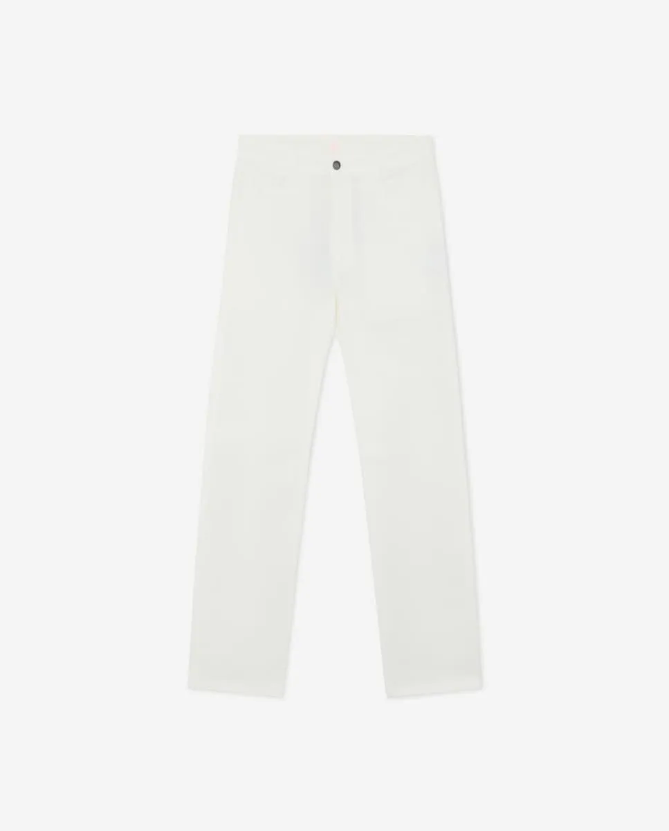 Мужские прямые брюки с пуговицей и молнией Ecoalf, белый
Мужские прямые брюки с пуговицей и молнией Ecoalf, белый