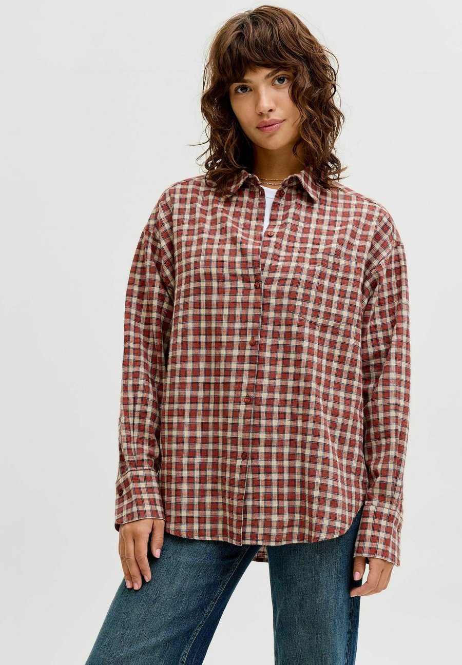 Блуза JJXX Button-down blouse, Picante/Ochre
Блуза JJXX Button-down blouse, Picante/Ochre