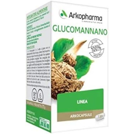 Arkocapsule Glucomannan Supplement 130 капсул Arkopharma
Arkocapsule Glucomannan Supplement 130 капсул Arkopharma