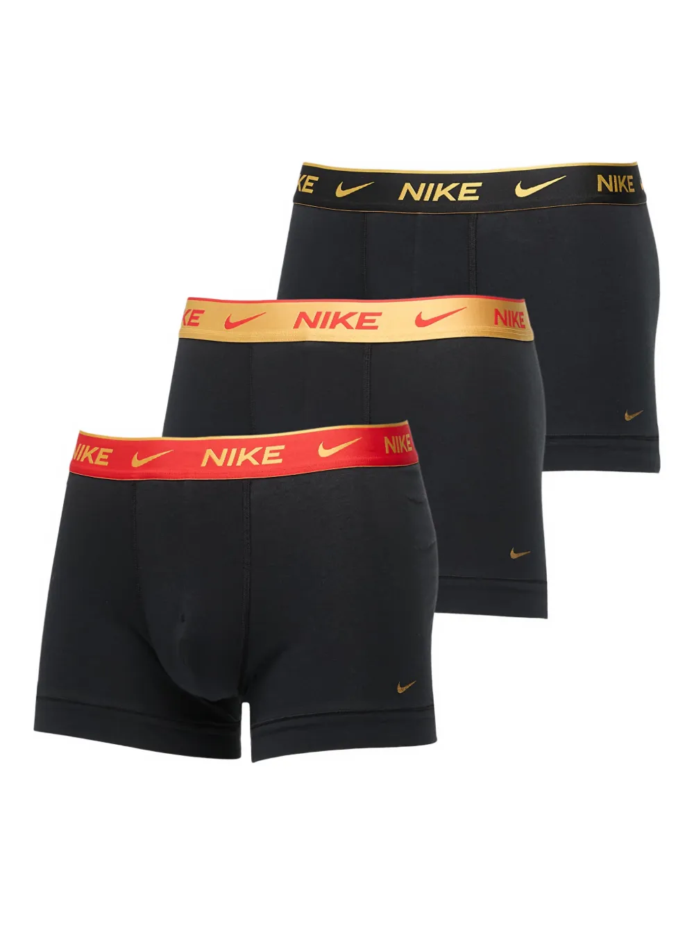 Трусы-боксеры с логотипом (набор из трёх штук) Nike, черный
Трусы-боксеры с логотипом (набор из трёх штук) Nike, черный