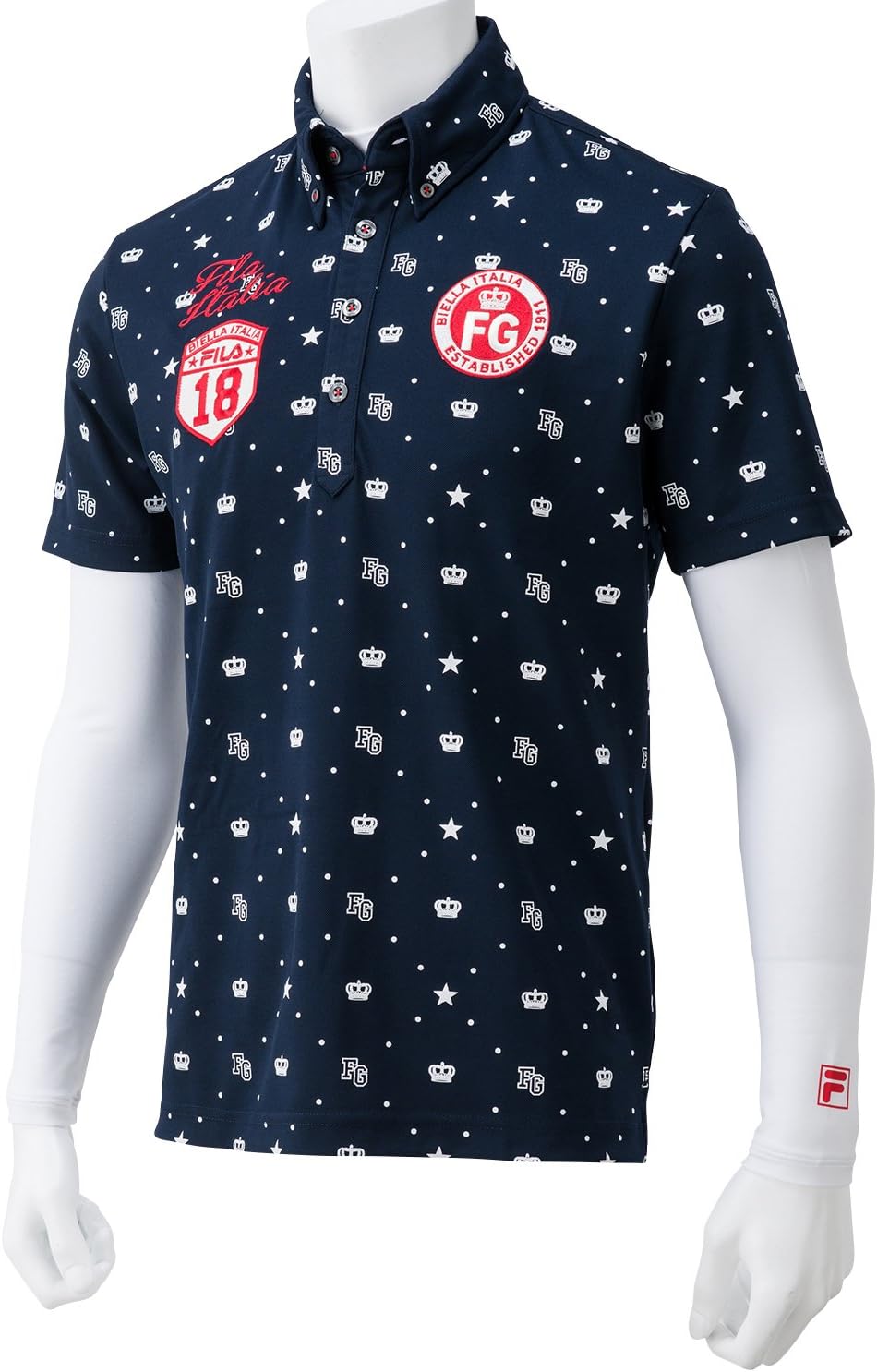 Мужская рубашка для гольфа Fila Golf 784500, темно-синий
Мужская рубашка для гольфа Fila Golf 784500, темно-синий