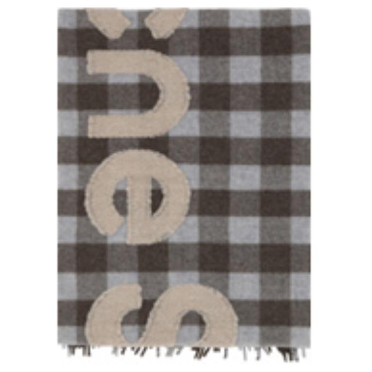 Клетчатый шарф с детализированным логотипом Acne Studios
Клетчатый шарф с детализированным логотипом Acne Studios