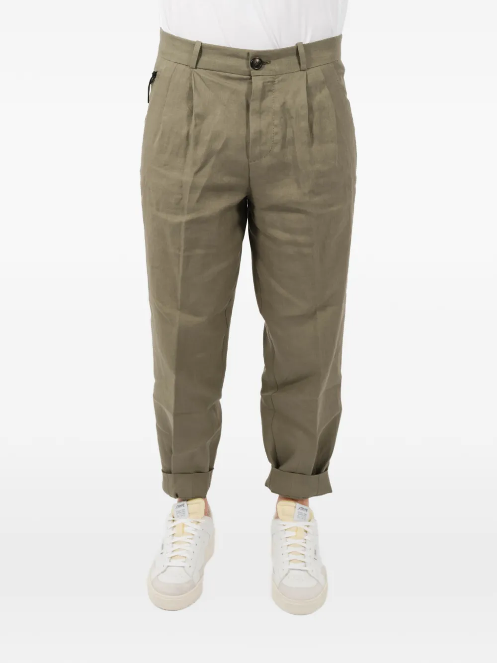 Плиссированные брюки Rrd, зеленый
Плиссированные брюки Rrd, зеленый