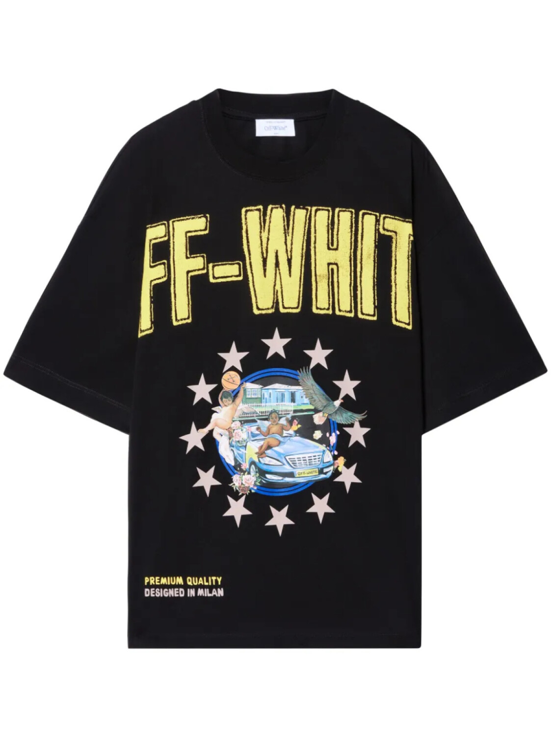 Off-White футболка Fresco Star Over, черный
Off-White футболка Fresco Star Over, черный