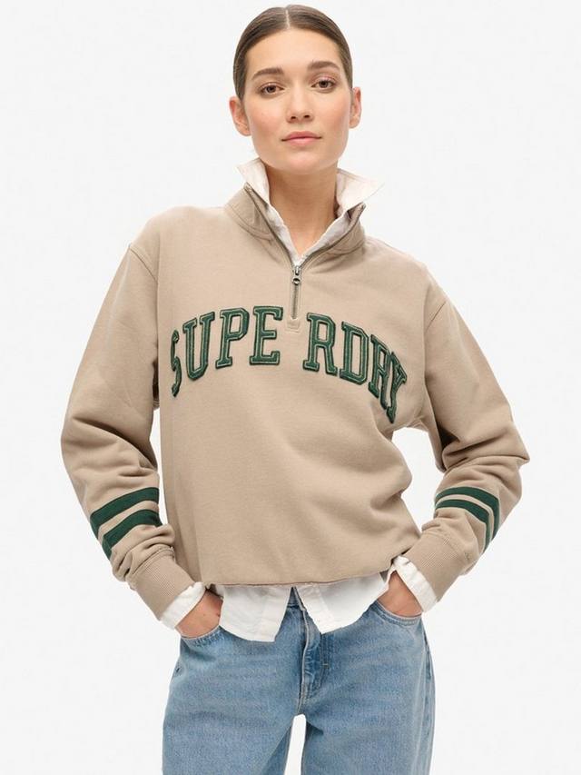 Свитшот с аппликацией Athletic Essentials на молнии до половины Superdry, Cobblestone Grey
Свитшот с аппликацией Athletic Essentials на молнии до половины Superdry, Cobblestone Grey