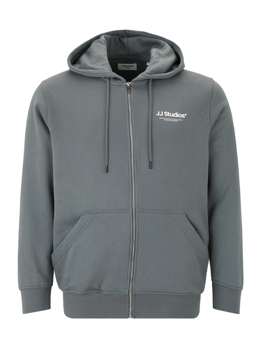 Толстовка с капюшоном на молнии Jack & Jones Plus JJESOHO, графитовый
Толстовка с капюшоном на молнии Jack & Jones Plus JJESOHO, графитовый