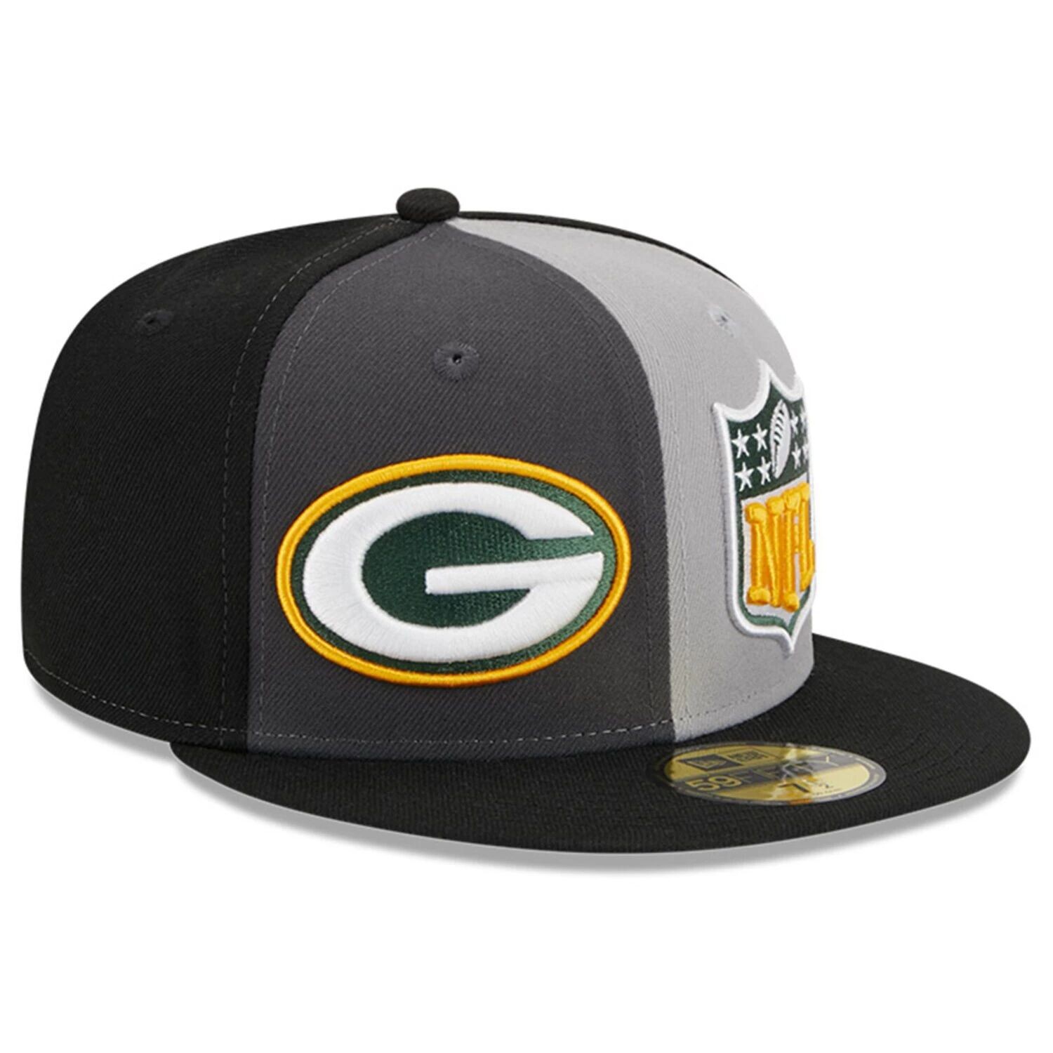 Мужская облегающая шляпа New Era Grey/Black Green Bay Packers 2023 Sideline 59FIFTY
Мужская облегающая шляпа New Era Grey/Black Green Bay Packers 2023 Sideline 59FIFTY