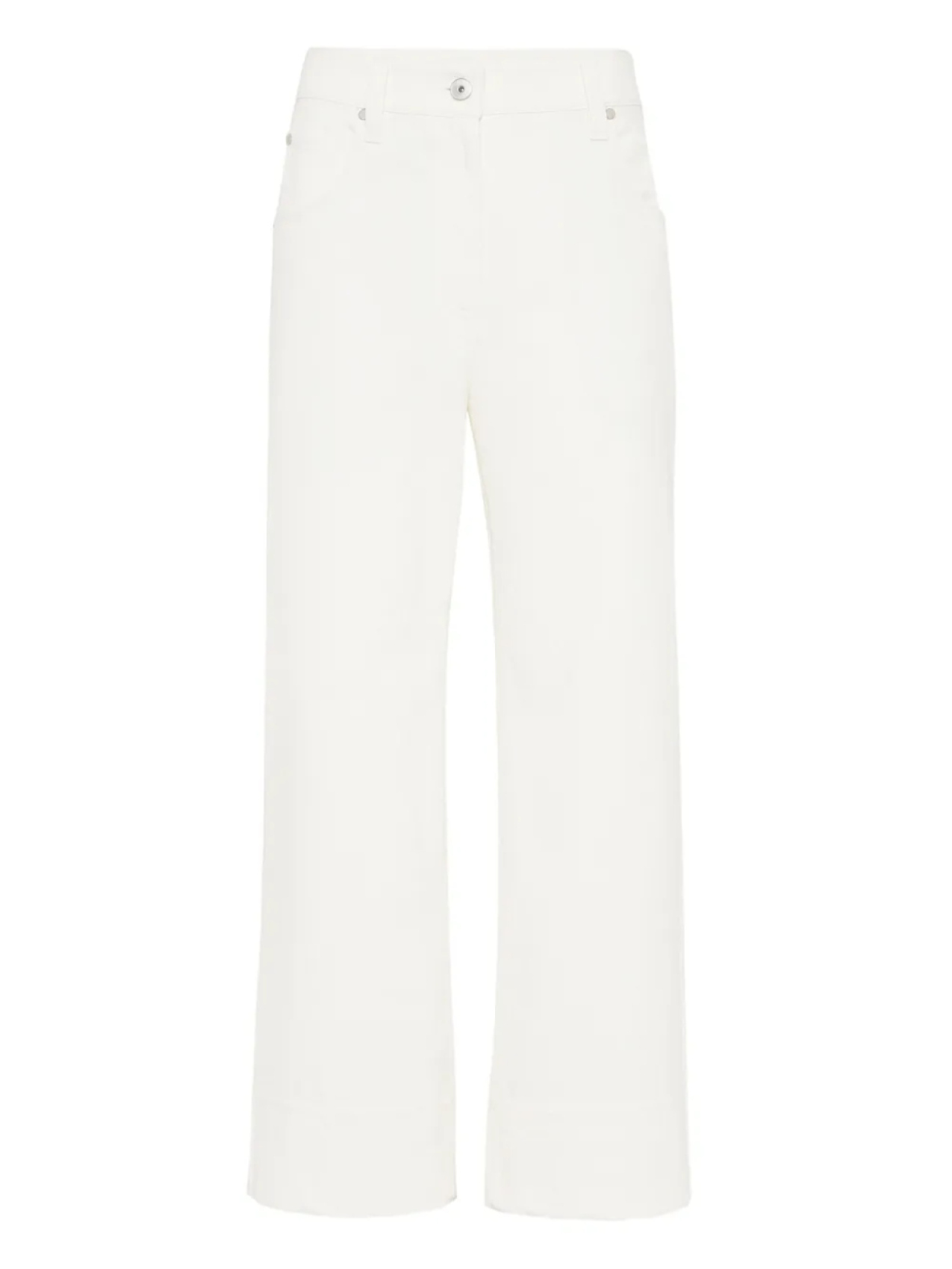 Хлопковые брюки Brunello Cucinelli, белый
Хлопковые брюки Brunello Cucinelli, белый