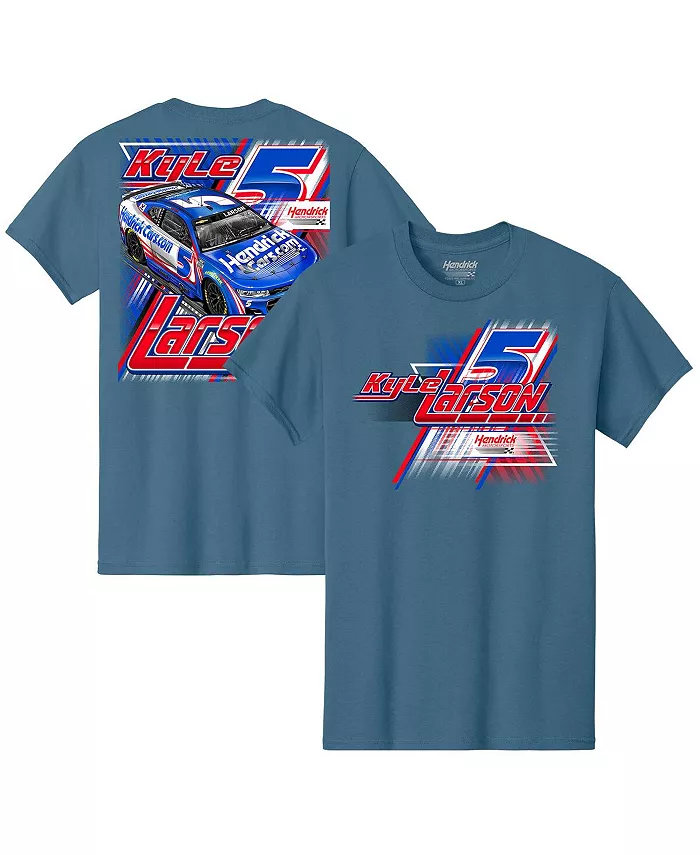 Мужская футболка Kyle Larson синего цвета Hendrick Motorsports Team Collection
Мужская футболка Kyle Larson синего цвета Hendrick Motorsports Team Collection