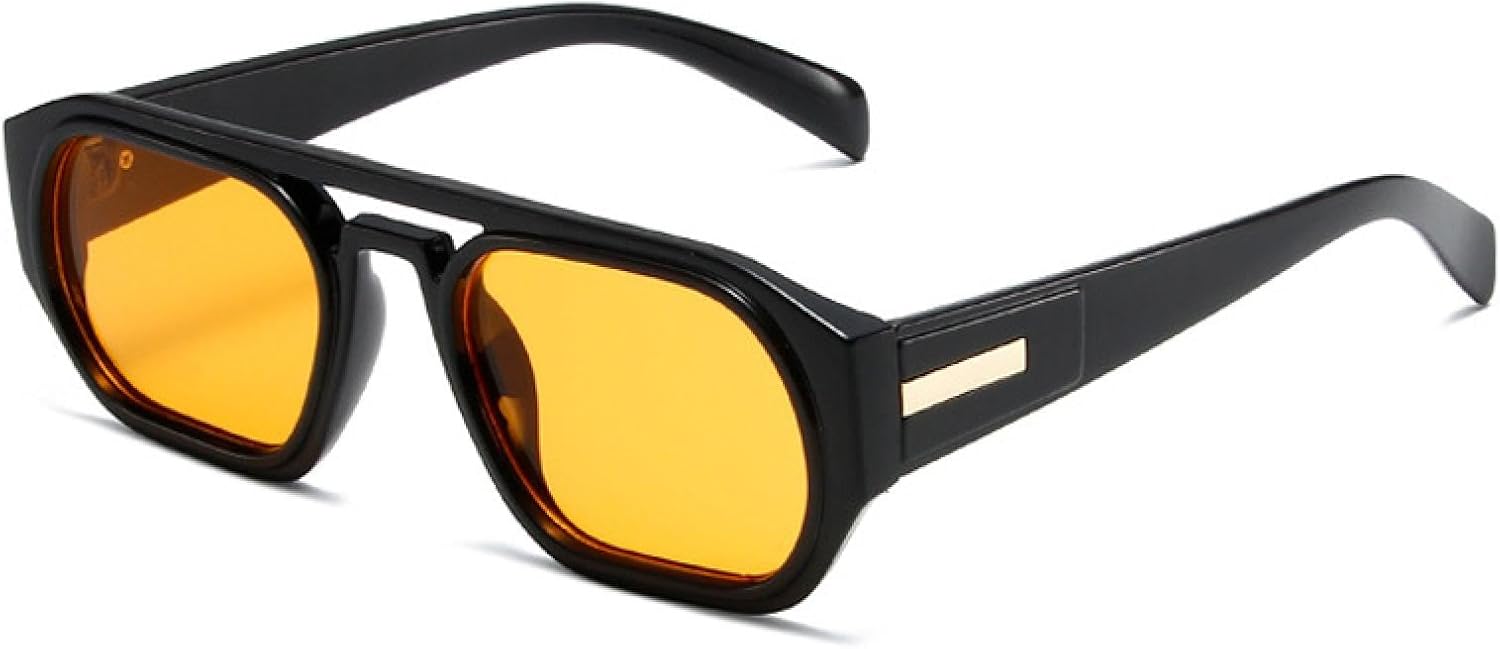 Ретро солнцезащитные очки с двойными перемычками, многоугольные, женские, модные, оранжевые, с защитой от УФ-излучения UV400, мужские, прозрачные generic, Black Orange
Ретро солнцезащитные очки с двойными перемычками, многоугольные, женские, модные, оранжевые, с защитой от УФ-излучения UV400, мужские, прозрачные generic, Black Orange