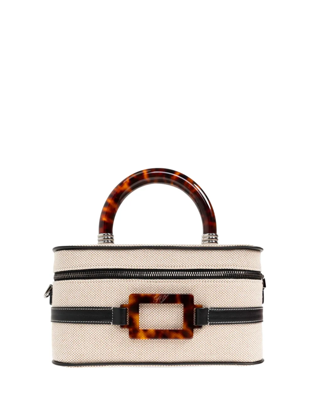 Мини-сумка-тоут Vanity Roger Vivier, нейтральный
Мини-сумка-тоут Vanity Roger Vivier, нейтральный