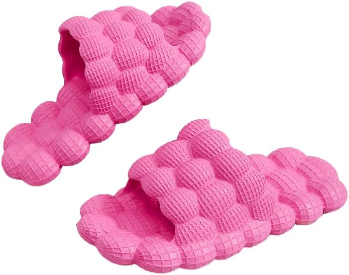 Массажные шлепанцы FJPTREN с пузырьками для женщин и мужчин, спа-шлепанцы, нескользящие, быстро сохнущие, с открытым носком для дома, душа и ванной, розовый
Массажные шлепанцы FJPTREN с пузырьками для женщин и мужчин, спа-шлепанцы, нескользящие, быстро сохнущие, с открытым носком для дома, душа и ванной, розовый