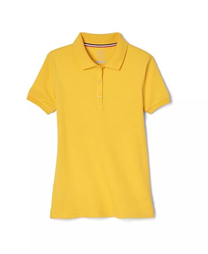 Рубашка-поло с коротким рукавом из стрейч-пике для больших девочек French Toast, золотой
Рубашка-поло с коротким рукавом из стрейч-пике для больших девочек French Toast, золотой