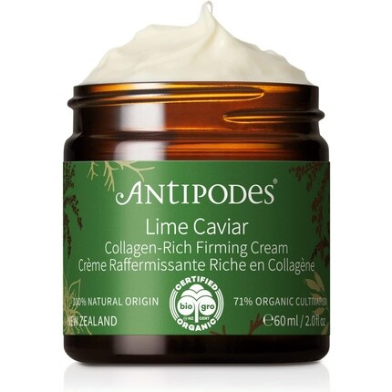 Укрепляющий дневной крем с высоким содержанием коллагена икры лайма, пептидом Sepilift Dphp и экстрактом икры лайма, 60 мл, Antipodes
Укрепляющий дневной крем с высоким содержанием коллагена икры лайма, пептидом Sepilift Dphp и экстрактом икры лайма, 60 мл, Antipodes