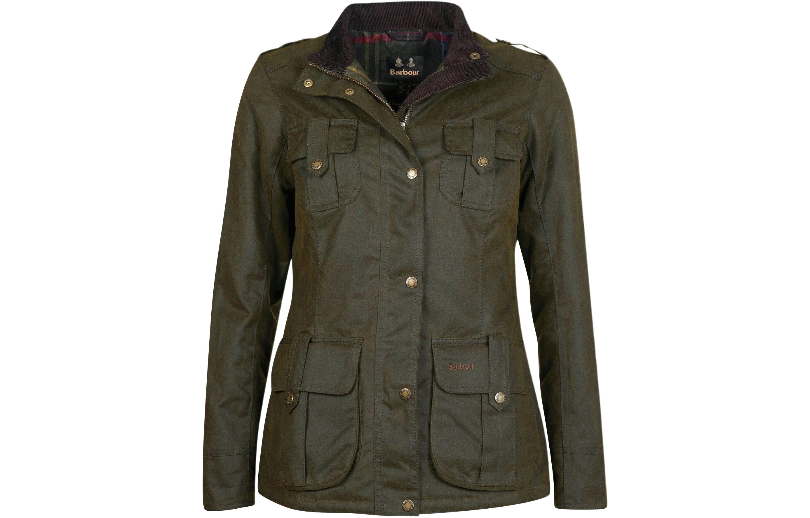 Barbour Куртка-пальто из вощеного хлопка Winter Defence для женщин, оливково-зеленого цвета
Barbour Куртка-пальто из вощеного хлопка Winter Defence для женщин, оливково-зеленого цвета