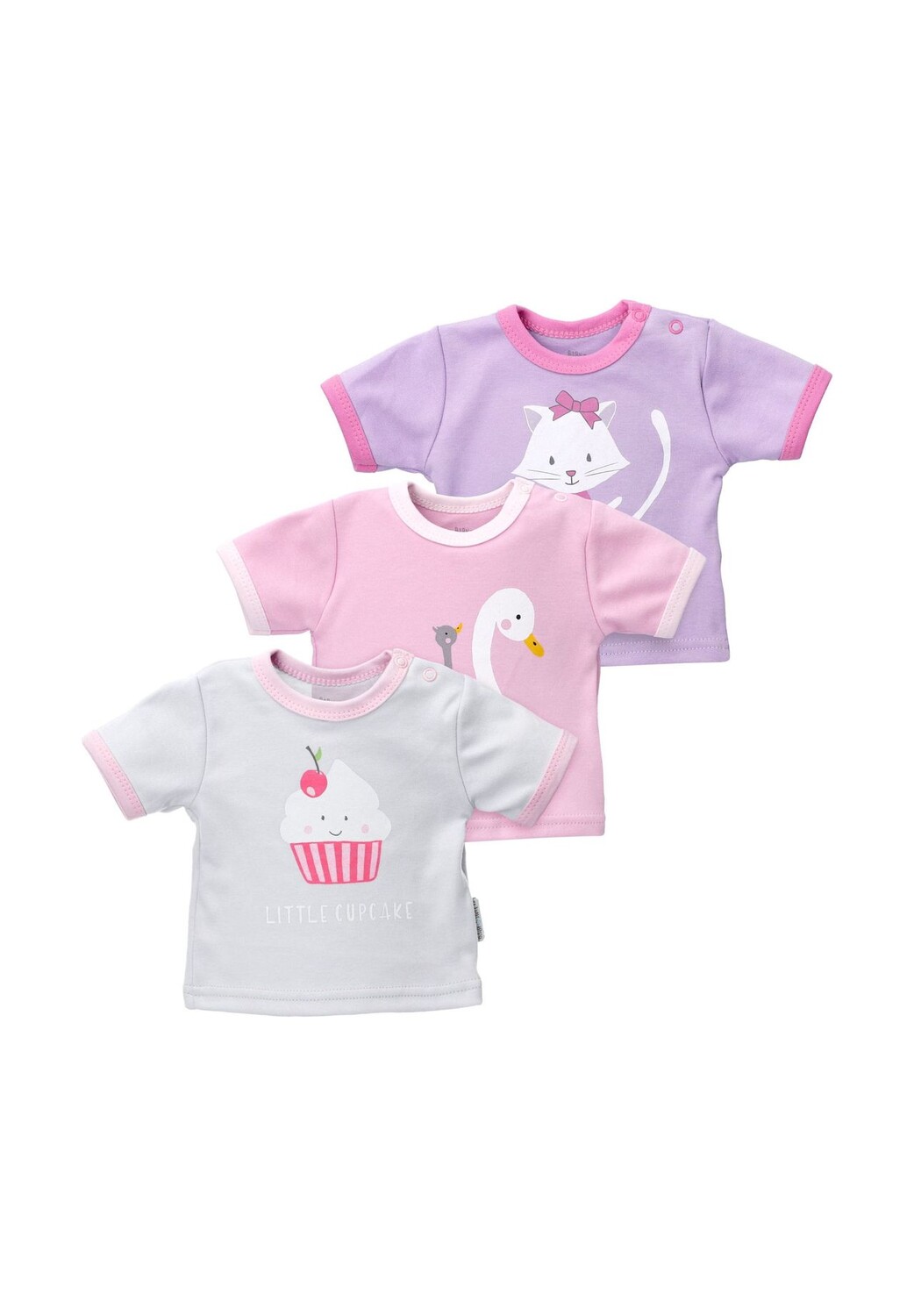 Рубашка с коротким рукавом Little Cupcake BABY SWEETS, цвет Grau Rosa Lila Neugeborene
Рубашка с коротким рукавом Little Cupcake BABY SWEETS, цвет Grau Rosa Lila Neugeborene