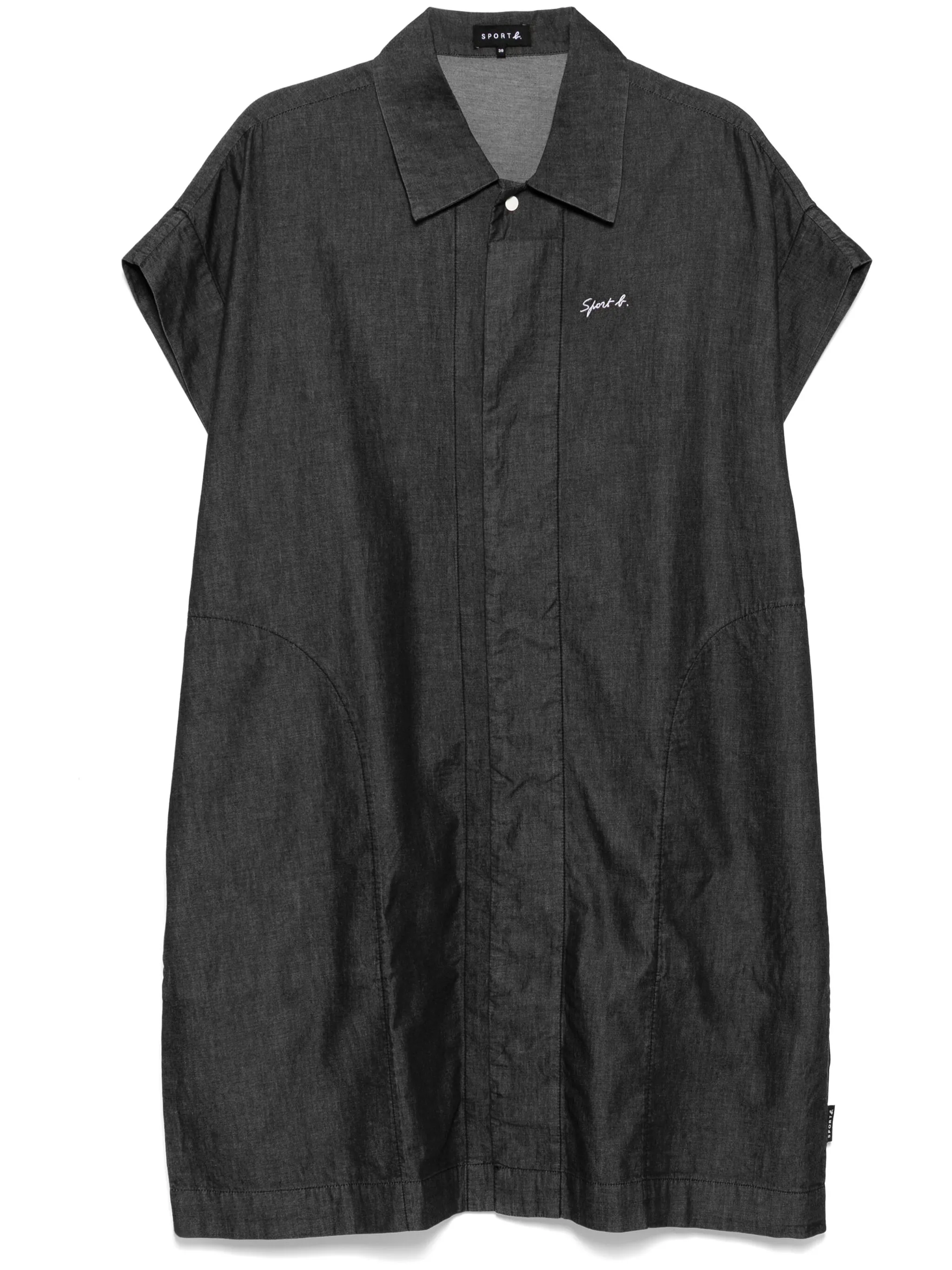 Джинсовое платье-рубашка Sport B. By Agnès B., черный
Джинсовое платье-рубашка Sport B. By Agnès B., черный