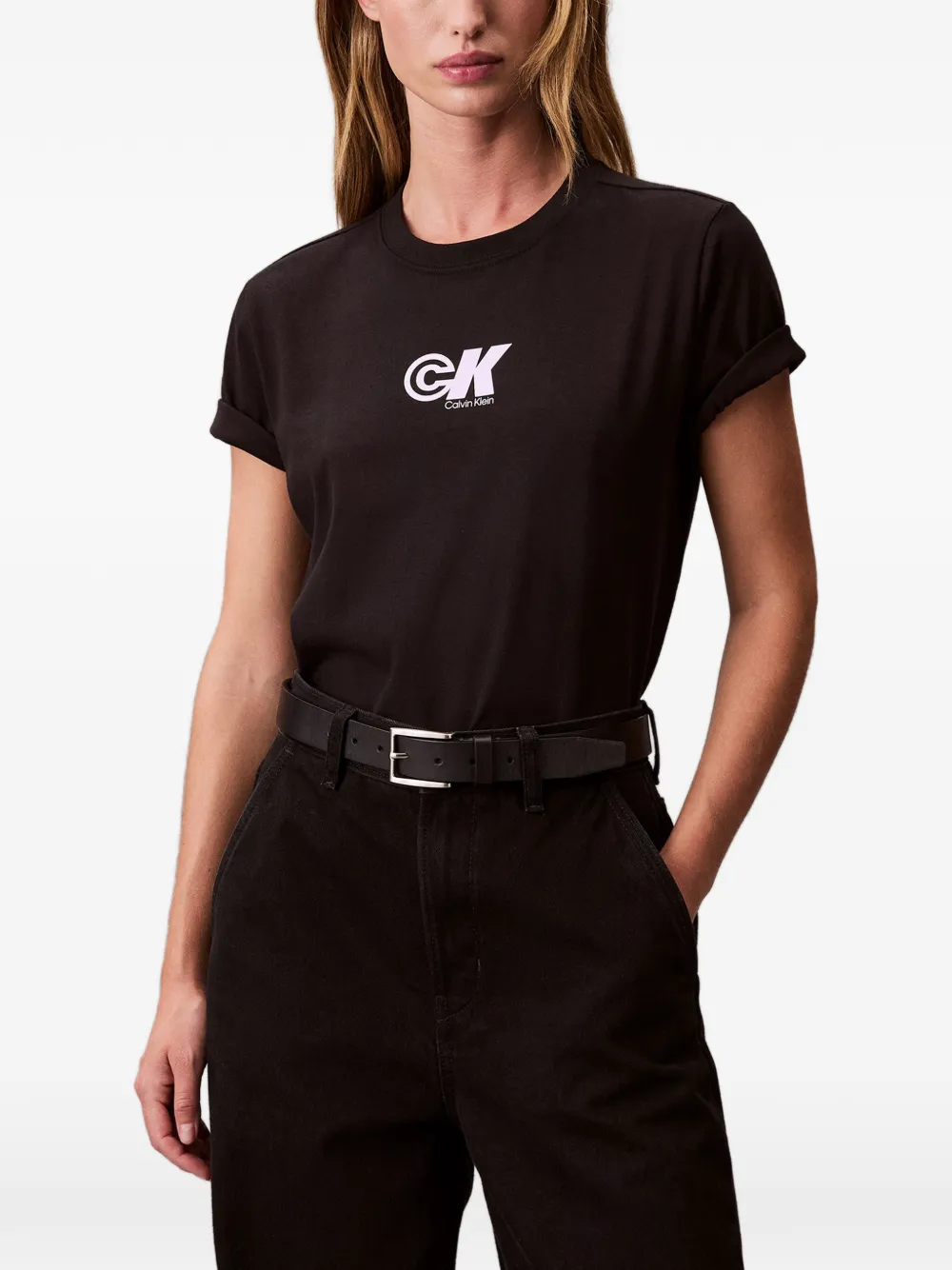 Футболка с логотипом Calvin Klein, черный
Футболка с логотипом Calvin Klein, черный