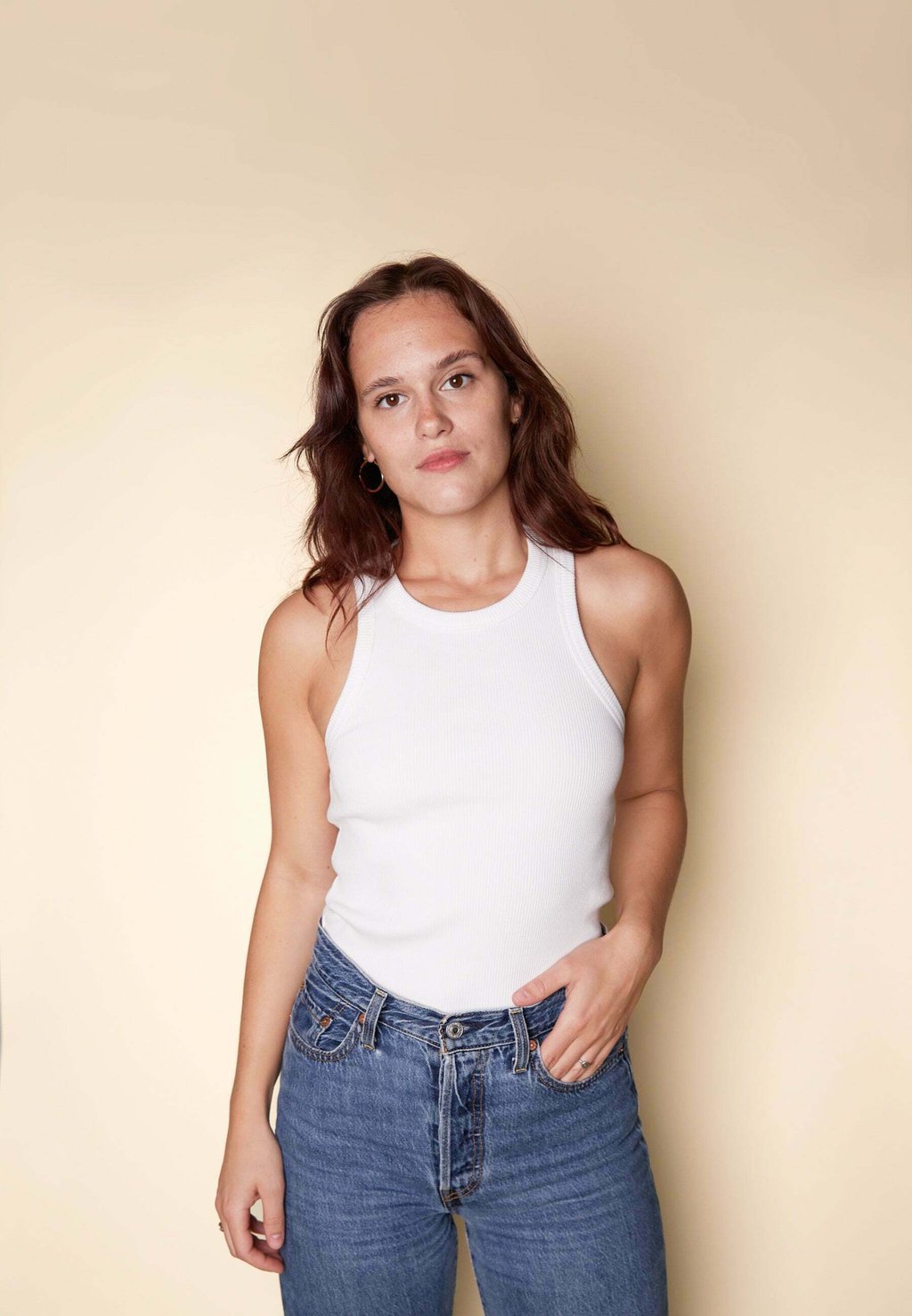 Топ Popeia, кремовый
Топ Popeia, кремовый