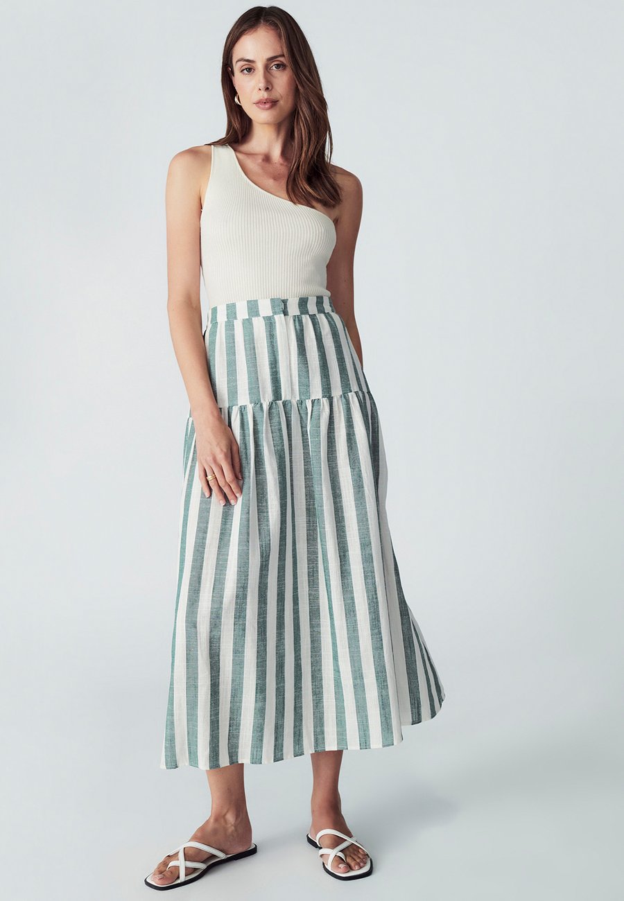 Юбка WILLA APRIL MIDI, Green Stripe/Green
Юбка WILLA APRIL MIDI, Green Stripe/Green