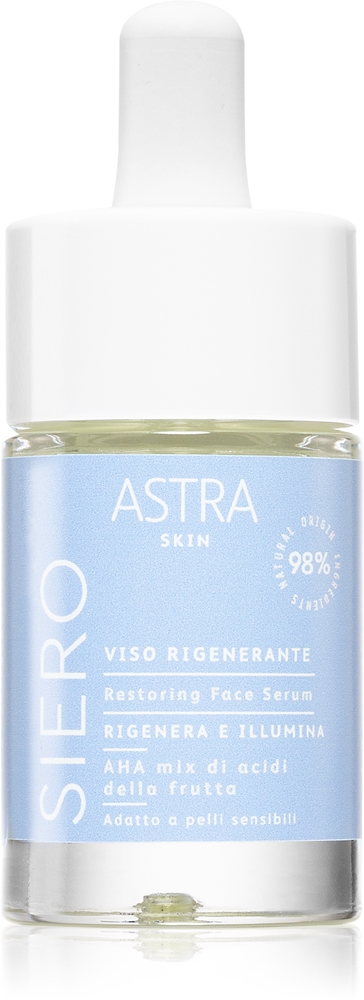 Отшелушивающая сыворотка для разглаживания кожи и обновления кожи Astra Make-Up, 15 мл
Отшелушивающая сыворотка для разглаживания кожи и обновления кожи Astra Make-Up, 15 мл