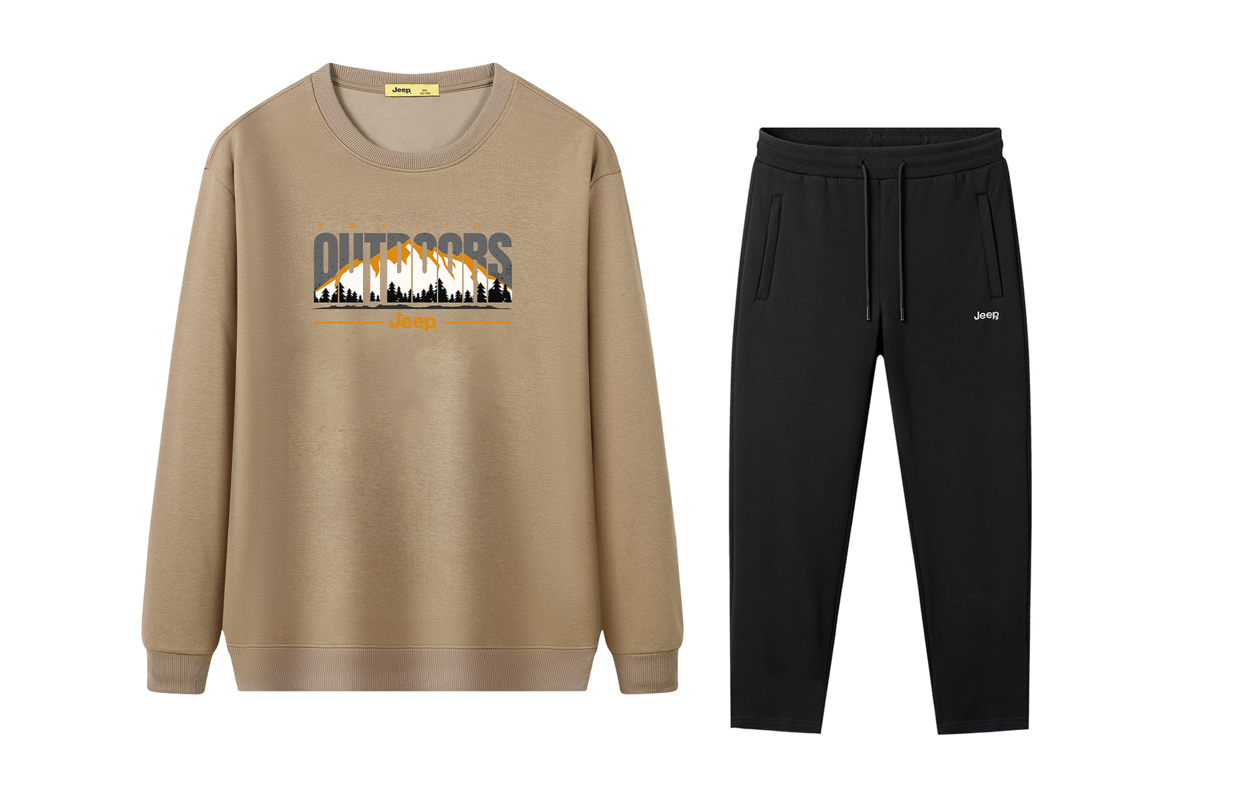 Свитшот-сет City Casual Collection Unisex Jeep, темно-coffee+черный casual pants
Свитшот-сет City Casual Collection Unisex Jeep, темно-coffee+черный casual pants