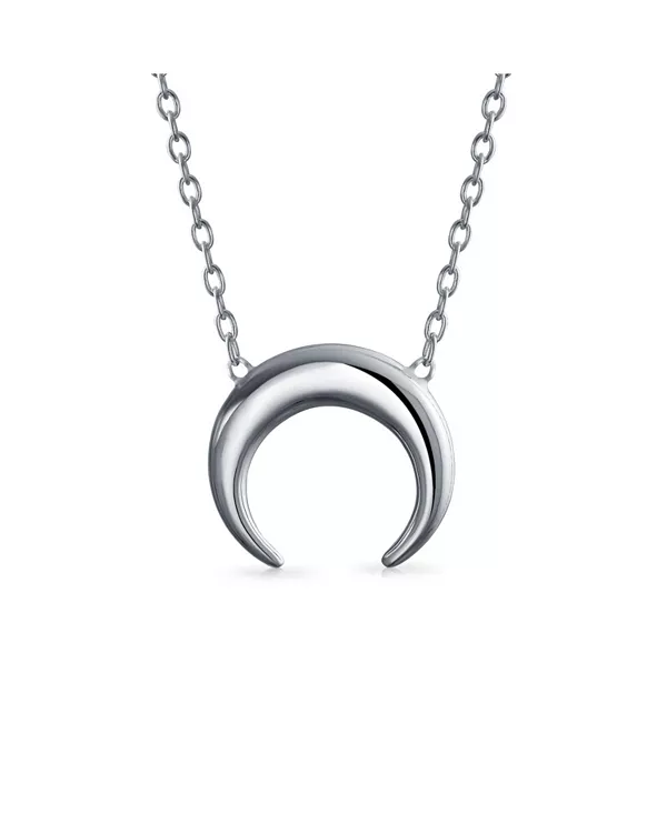 Модное ожерелье в форме полумесяца в форме небесного рога, ожерелья из стерлингового серебра, ожерелье в форме полумесяца, подвеска в виде двух рогов Bling Jewelry, grey
Модное ожерелье в форме полумесяца в форме небесного рога, ожерелья из стерлингового серебра, ожерелье в форме полумесяца, подвеска в виде двух рогов Bling Jewelry, grey