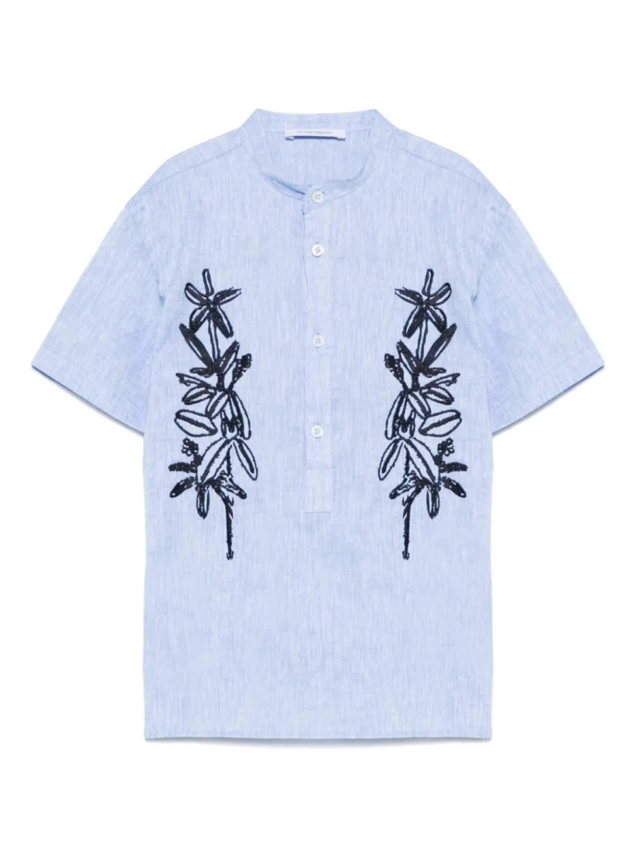 Paolo Pecora Kids рубашка с цветочной вышивкой, синий
Paolo Pecora Kids рубашка с цветочной вышивкой, синий