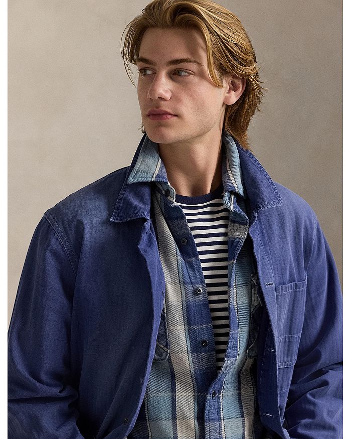 Классическая клетчатая фланелевая рабочая рубашка Polo Ralph Lauren, синий
Классическая клетчатая фланелевая рабочая рубашка Polo Ralph Lauren, синий