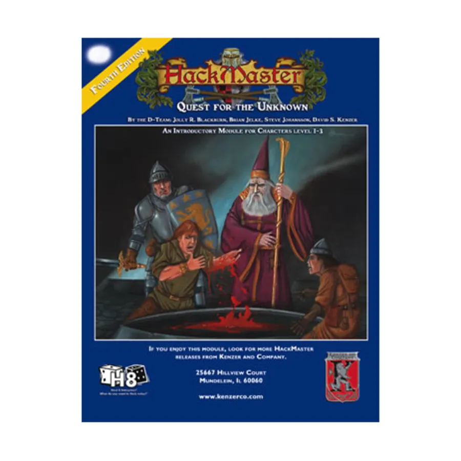 Модуль Quest for the Unknown, HackMaster (4th Edition)
Модуль Quest for the Unknown, HackMaster (4th Edition)