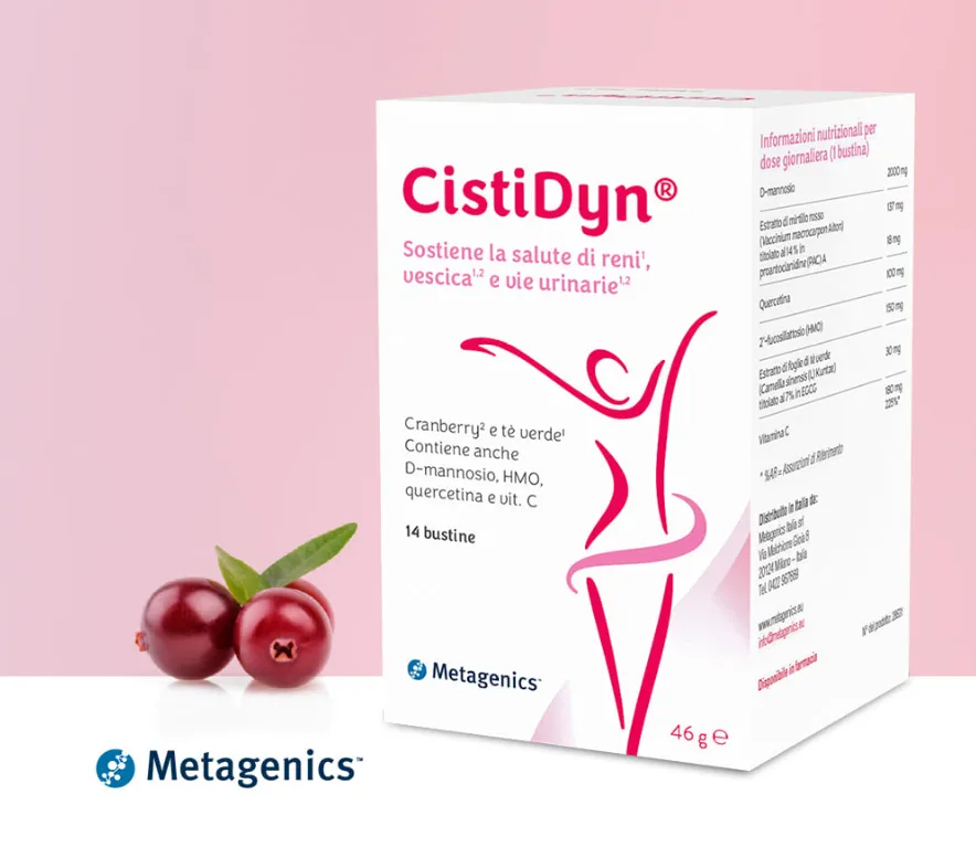 Cistidyn Ita 14 пакетиков для здоровья мочевых путей
Cistidyn Ita 14 пакетиков для здоровья мочевых путей