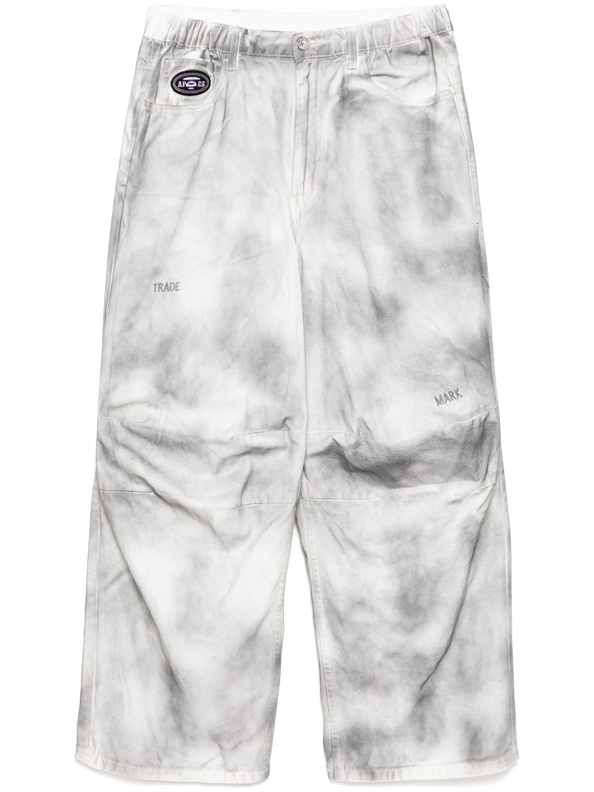 Джинсы с эффектом потертости Aape By A Bathing Ape, белый
Джинсы с эффектом потертости Aape By A Bathing Ape, белый